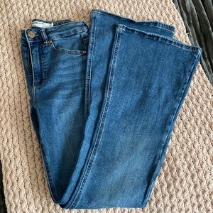 GARAGE Flared jeans short 0